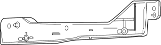 Image of Fog Light Bracket (Left) image for your 2009 Nissan GT-R   