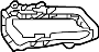 Image of Fog Light Trim (Right) image for your 2021 Nissan Kicks   