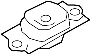 View Insulator Engine Mounting. Motor Mount.  (Left) Full-Sized Product Image