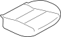 Image of COJ«N ASIENTO DELANTERO image for your 2017 Nissan NV (High Roof / Standard Roof)   