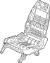 Image of CUADRO RESPALDO DELANTERO IZQ image for your 2015 Nissan NVT (Taxi)   