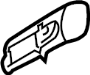 View Exterior Door Handle Gasket (Front, Rear) Full-Sized Product Image