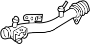 Image of Engine Coolant Bypass Pipe image for your 2007 INFINITI Q60   
