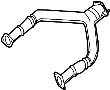 Image of Tube Exhaust. (Front) image for your INFINITI