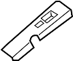 Image of Door Window Switch Bezel (Left, Front) image for your 2018 Nissan Sentra   