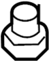 Image of Radiator Drain Plug image for your 2007 INFINITI M45   