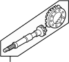 View Differential Ring And Pinion Full-Sized Product Image