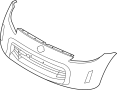 Image of Bumper Cover (Front) image for your 2015 Nissan 370Z   