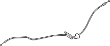 Image of Hood Release Cable image for your 2016 Nissan Juke   