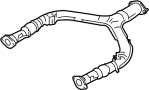Image of Service File T. Tube Exhaust. (Front) image for your 2013 INFINITI G37X  COUPE SPORT PREMIUM 
