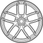 Image of Wheel image for your 2018 INFINITI QX60   