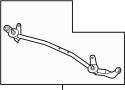 Image of Windshield Wiper Linkage. Windshield Wiper Linkage. image for your 2011 Nissan Versa HATCHBACK S  