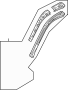 View Brace Pillar. REINFORCE Pillar. Screw Fender. Service File R. Wheel Well Liner Bolt.  (Left, Right, Front, Upper) Full-Sized Product Image