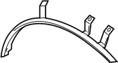 Image of Wheel Arch Molding (Left, Front, Rear) image for your 2020 Nissan Z R/S TOURING+SPORT  