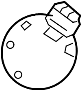 Image of Fuel Filler Door image for your 2008 Nissan Rogue   