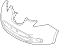 Image of Bumper Cover (Front) image for your 2014 Nissan Sentra   