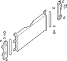Image of Radiator. Radiator. image for your 2018 Nissan Titan King Cab PRO/4X  