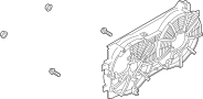 Image of Engine Cooling Fan image for your 2016 Nissan NV1500   
