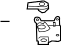 Image of Hvac Air Inlet Door Actuator image for your 2021 Nissan Altima   
