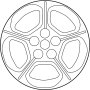 Image of Wheel image for your 2016 Nissan Versa Sedan SV  