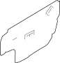 Image of Door Water Deflector (Left, Front) image for your 2012 Nissan Frontier Crew Cab SV 4.0L V6 AT 4WD 