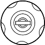 View Cap Disc Wheel. Hub Cap.  Full-Sized Product Image