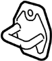 Image of Door Lock Striker Plate (Front, Rear). Plate for door lock. image for your 2015 Nissan NV3500 BUS S  