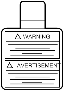 View Label Caution, Air Bag Instrument.  Full-Sized Product Image 1 of 10