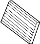 View Cabin Air Filter Full-Sized Product Image