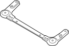 View Suspension Crossmember Reinforcement (Front) Full-Sized Product Image 1 of 2