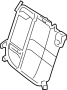 Image of CUADRO RESPALDO TRASERO IZQ. The frame structure of a. image for your 2014 Nissan Murano   