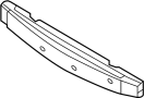 Image of Bumper Impact Absorber (Front) image for your 2008 Nissan Altima COUPE S  