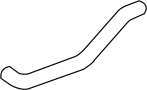 View Radiator Coolant Hose (Lower) Full-Sized Product Image