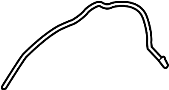 View Windshield Washer Hose Full-Sized Product Image