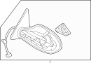 View Door Mirror (Left) Full-Sized Product Image 1 of 2