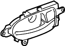 View Interior Door Handle (Left, Rear) Full-Sized Product Image