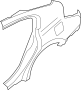 Image of Quarter Panel (Right, Rear) image for your Nissan Rogue  