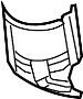 View Catalytic Converter Heat Shield (Upper) Full-Sized Product Image 1 of 3