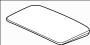 Image of Sunroof Glass image for your Nissan Altima SEDAN SV W/CONV PKG 2.5L CVT