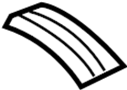 Image of Sunroof Frame Bracket. Bracket used in securing. image for your Nissan Altima SEDAN SV W/CONV PKG 2.5L CVT