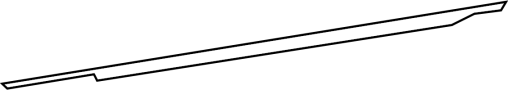 Image of Door Belt Molding (Left, Front) image for your 2012 Nissan Titan King Cab SV 5.6L V8 AT 2WD/SB 