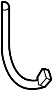 View Brake Hydraulic Hose (Rear) Full-Sized Product Image