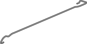 Image of Trunk Torque Rod (Right) image for your 2017 Nissan Armada L4 8 SEATS 3.5L V6 AT 2WD TT 