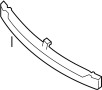 Image of Bumper Impact Absorber (Front) image for your 2008 Nissan Altima COUPE S  