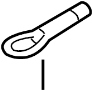 View Tow Hook (Front) Full-Sized Product Image