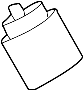View Glove Box Lock Kit Full-Sized Product Image