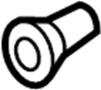 View Grommet Screw. Nut. Full-Sized Product Image 1 of 6