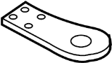 View Stay Suspension Member.  (Left, Rear) Full-Sized Product Image