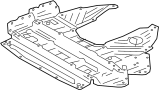 View Radiator Support Splash Shield Full-Sized Product Image 1 of 2