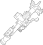 Image of COLUMNA DIRECCI±N SUPERIOR image for your 2008 Nissan Versa   